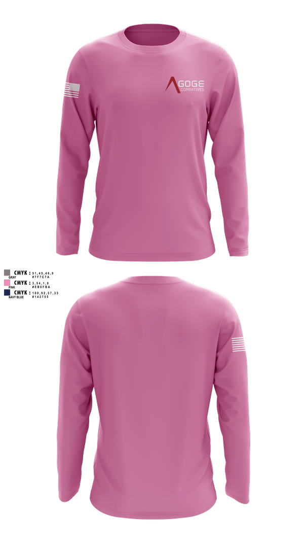 Long Sleeve Performance Shirt, Agoge Combatives, , Teamtime, Team time, sublimation, custom sports apparel, team uniforms, spirit wear, spiritwear, sports uniforms, custom shirts, team store, custom team store, fundraiser sports, apparel fundraiser