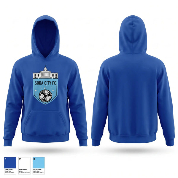 Hoodie, Soda City FC, Men's Soccer, Teamtime, Team time, sublimation, custom sports apparel, team uniforms, spirit wear, spiritwear, sports uniforms, custom shirts, team store, custom team store, fundraiser sports, apparel fundraiser