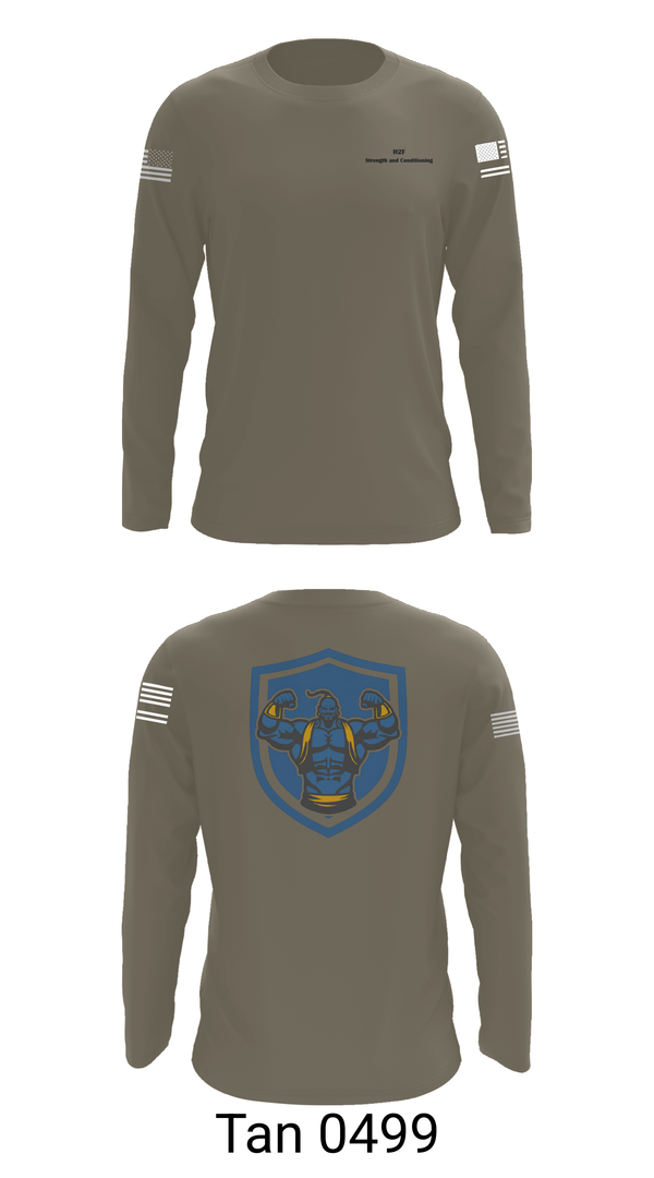Long Sleeve Performance Shirt, 3rd Chemical Brigade H2F, Army, Teamtime, Team time, sublimation, custom sports apparel, team uniforms, spirit wear, spiritwear, sports uniforms, custom shirts, team store, custom team store, fundraiser sports, apparel fundraiser