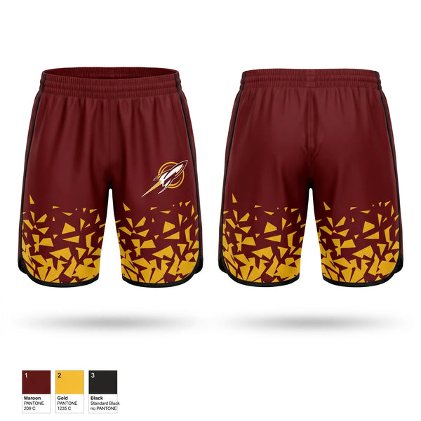 Womens Shorts, Berne Union, Track & Field, Teamtime, Team time, sublimation, custom sports apparel, team uniforms, spirit wear, spiritwear, sports uniforms, custom shirts, team store, custom team store, fundraiser sports, apparel fundraiser