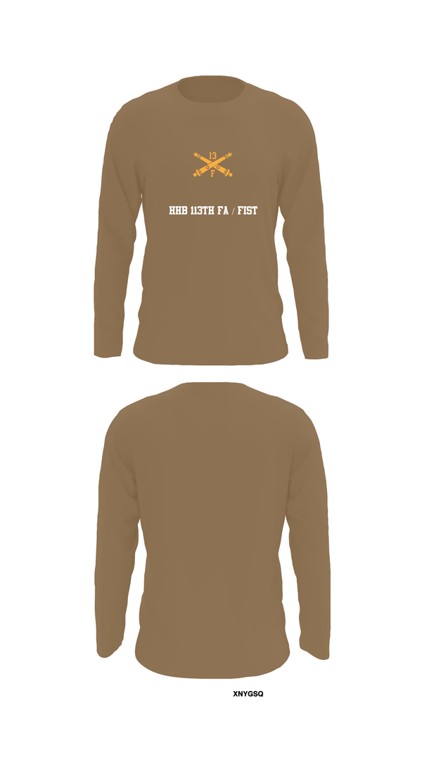 Long Sleeve Performance Shirt, HHB 113th FA / FIST, , Teamtime, Team time, sublimation, custom sports apparel, team uniforms, spirit wear, spiritwear, sports uniforms, custom shirts, team store, custom team store, fundraiser sports, apparel fundraiser