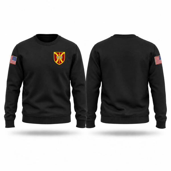 Crew Neck Sweatshirt, 1916 support brigade, Army, Teamtime, Team time, sublimation, custom sports apparel, team uniforms, spirit wear, spiritwear, sports uniforms, custom shirts, team store, custom team store, fundraiser sports, apparel fundraiser