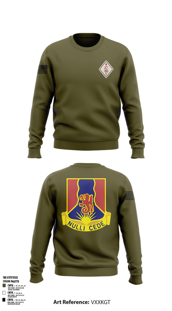 Crew Neck Sweatshirt, 249TH RTI, National Guard, Teamtime, Team time, sublimation, custom sports apparel, team uniforms, spirit wear, spiritwear, sports uniforms, custom shirts, team store, custom team store, fundraiser sports, apparel fundraiser