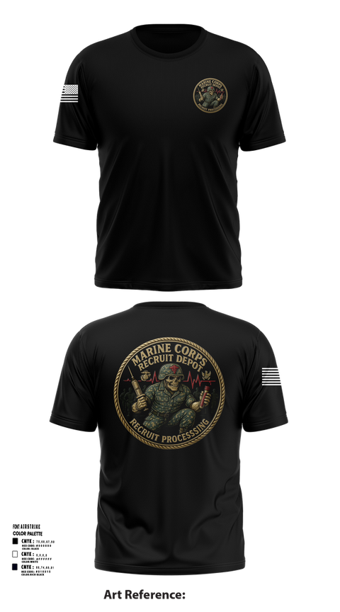 Short Sleeve Performance Shirt, Recruit Processing, , Teamtime, Team time, sublimation, custom sports apparel, team uniforms, spirit wear, spiritwear, sports uniforms, custom shirts, team store, custom team store, fundraiser sports, apparel fundraiser