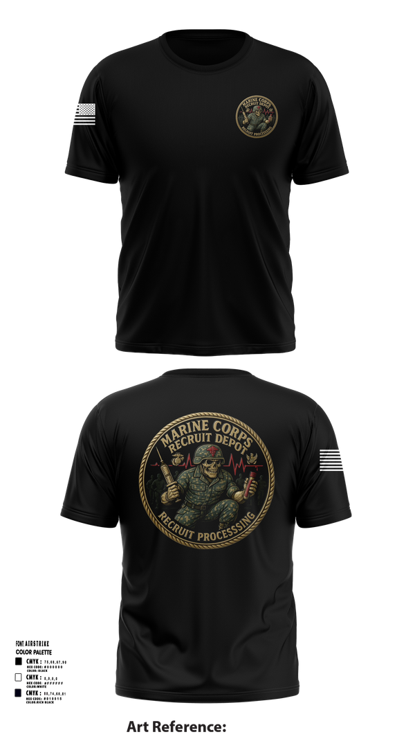 Short Sleeve Performance Shirt, Recruit Processing, , Teamtime, Team time, sublimation, custom sports apparel, team uniforms, spirit wear, spiritwear, sports uniforms, custom shirts, team store, custom team store, fundraiser sports, apparel fundraiser