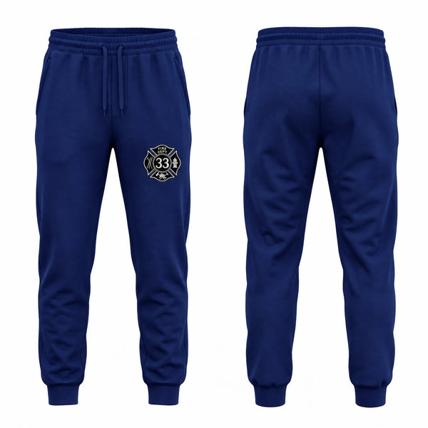 Sweatpants, 33, Fire Department, Teamtime, Team time, sublimation, custom sports apparel, team uniforms, spirit wear, spiritwear, sports uniforms, custom shirts, team store, custom team store, fundraiser sports, apparel fundraiser
