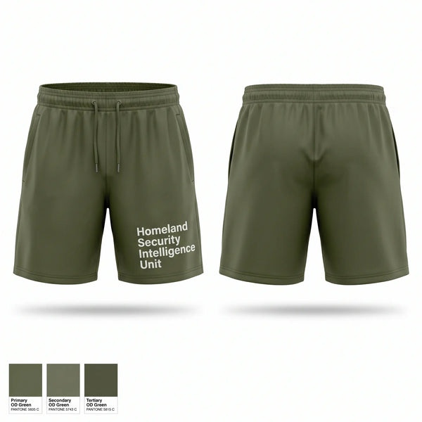 Athletic Shorts With Pockets, Homeland Security & Intelligence Unit, Police, Teamtime, Team time, sublimation, custom sports apparel, team uniforms, spirit wear, spiritwear, sports uniforms, custom shirts, team store, custom team store, fundraiser sports, apparel fundraiser