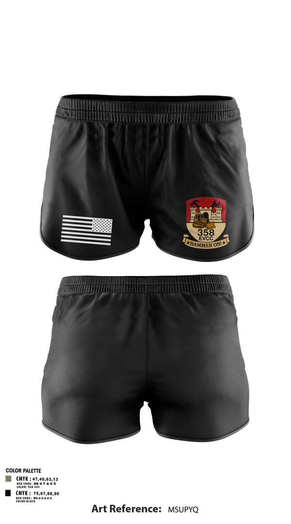 Ranger Panties, 358 EVCC, , Teamtime, Team time, sublimation, custom sports apparel, team uniforms, spirit wear, spiritwear, sports uniforms, custom shirts, team store, custom team store, fundraiser sports, apparel fundraiser