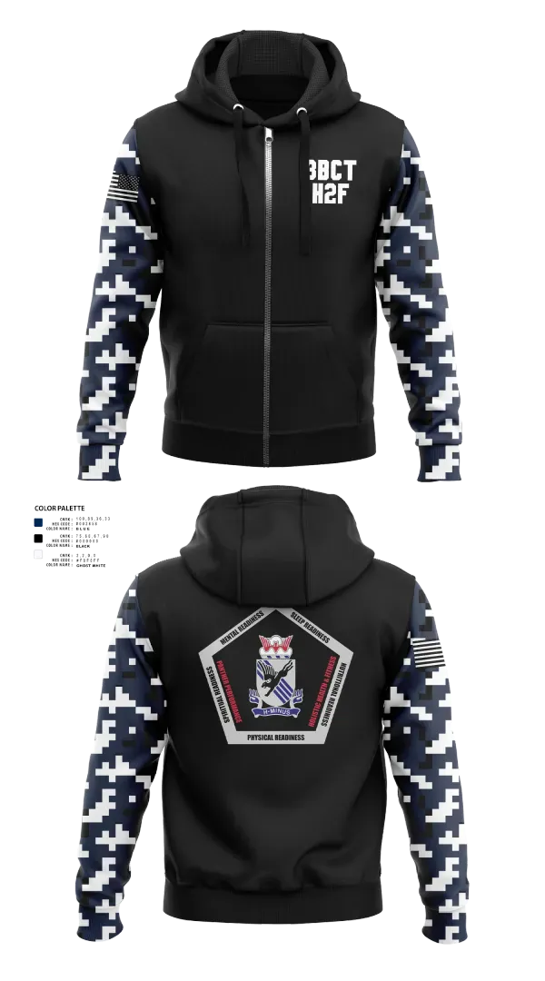 Zip Hoodie, 3BCT H2F, Army, Teamtime, Team time, sublimation, custom sports apparel, team uniforms, spirit wear, spiritwear, sports uniforms, custom shirts, team store, custom team store, fundraiser sports, apparel fundraiser