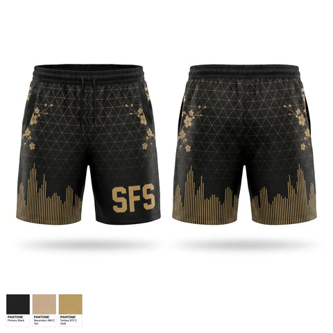Athletic Shorts With Pockets, SFS, Air Force, Teamtime, Team time, sublimation, custom sports apparel, team uniforms, spirit wear, spiritwear, sports uniforms, custom shirts, team store, custom team store, fundraiser sports, apparel fundraiser