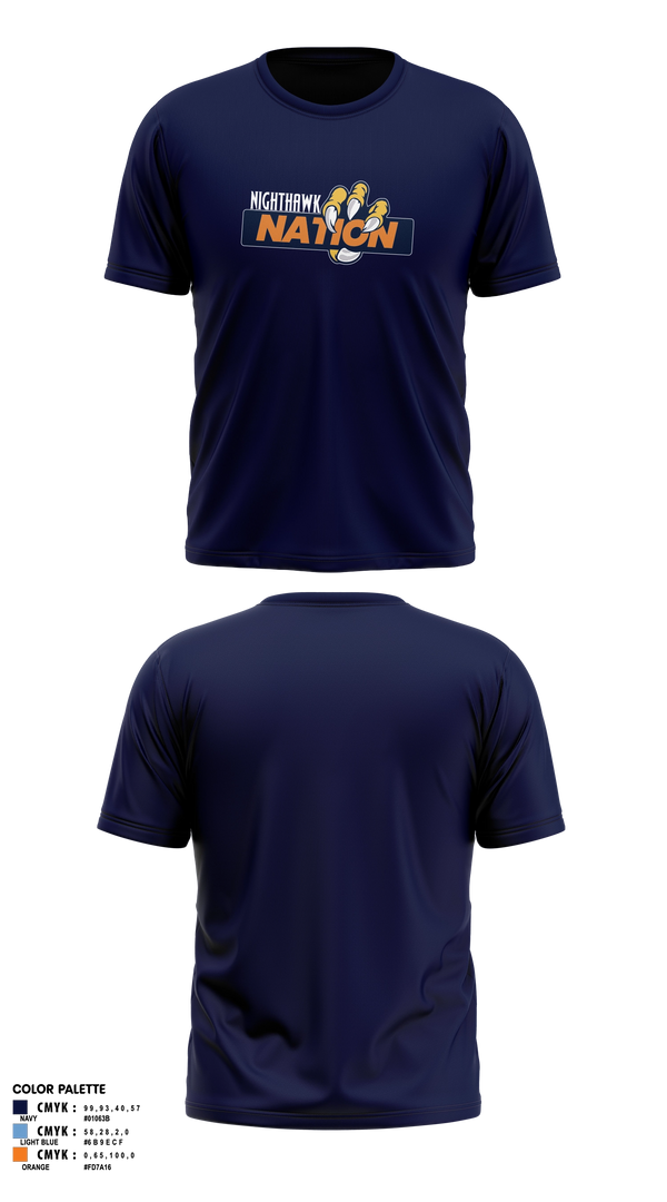 Short Sleeve Performance Shirt, Herbert Akins Road Middle School, Track & Field, Teamtime, Team time, sublimation, custom sports apparel, team uniforms, spirit wear, spiritwear, sports uniforms, custom shirts, team store, custom team store, fundraiser sports, apparel fundraiser