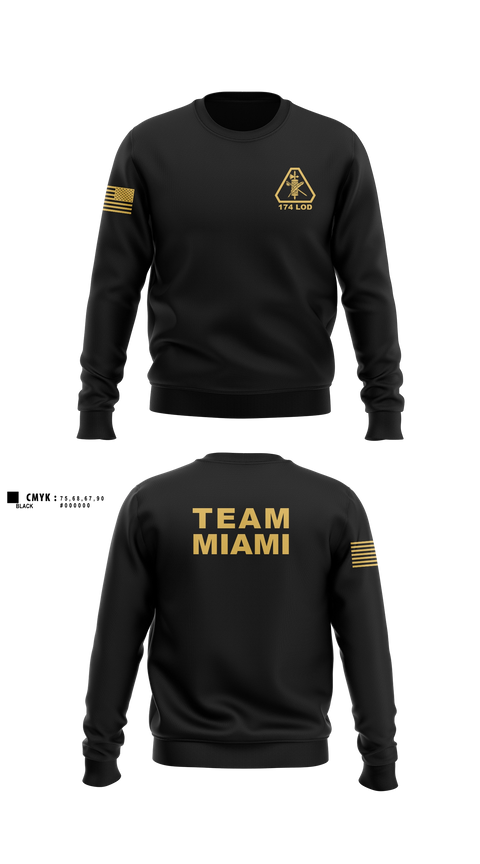 Crew Neck Sweatshirt, 174th Legal Operations Detachment, Army, Teamtime, Team time, sublimation, custom sports apparel, team uniforms, spirit wear, spiritwear, sports uniforms, custom shirts, team store, custom team store, fundraiser sports, apparel fundraiser