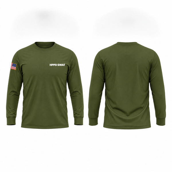 Long Sleeve Performance Shirt, HPPD SWAT, Police, Teamtime, Team time, sublimation, custom sports apparel, team uniforms, spirit wear, spiritwear, sports uniforms, custom shirts, team store, custom team store, fundraiser sports, apparel fundraiser