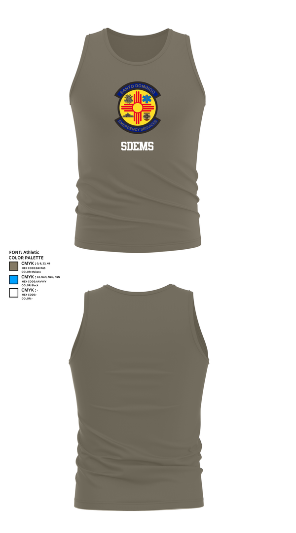 Tank Top, SDEMS, , Teamtime, Team time, sublimation, custom sports apparel, team uniforms, spirit wear, spiritwear, sports uniforms, custom shirts, team store, custom team store, fundraiser sports, apparel fundraiser