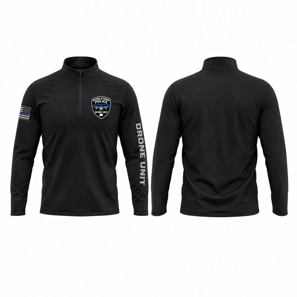 Windbreaker, Middletown Police Department Drone Unit, Police, Teamtime, Team time, sublimation, custom sports apparel, team uniforms, spirit wear, spiritwear, sports uniforms, custom shirts, team store, custom team store, fundraiser sports, apparel fundraiser