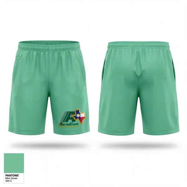 Athletic Shorts With Pockets, Acadian, EMS/EMT, Teamtime, Team time, sublimation, custom sports apparel, team uniforms, spirit wear, spiritwear, sports uniforms, custom shirts, team store, custom team store, fundraiser sports, apparel fundraiser