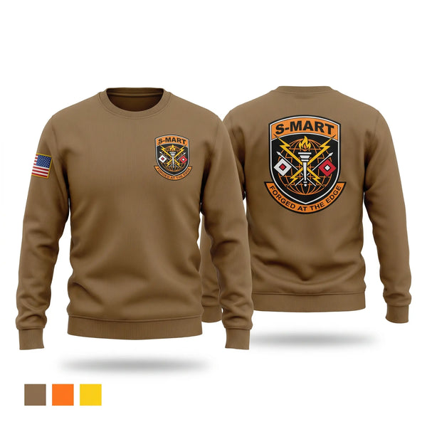 Crew Neck Sweatshirt, S-MART, Army, Teamtime, Team time, sublimation, custom sports apparel, team uniforms, spirit wear, spiritwear, sports uniforms, custom shirts, team store, custom team store, fundraiser sports, apparel fundraiser