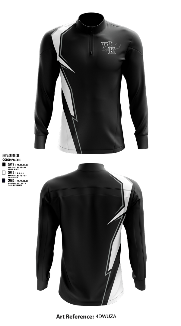 Quarter Zip Jacket, White Knoll High School Track & Field, Track & Field, Teamtime, Team time, sublimation, custom sports apparel, team uniforms, spirit wear, spiritwear, sports uniforms, custom shirts, team store, custom team store, fundraiser sports, apparel fundraiser