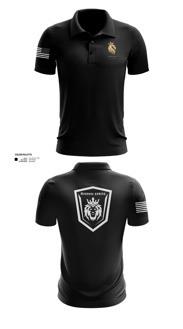 Short Sleeve Performance Polo, MANAMAY, Police, Teamtime, Team time, sublimation, custom sports apparel, team uniforms, spirit wear, spiritwear, sports uniforms, custom shirts, team store, custom team store, fundraiser sports, apparel fundraiser