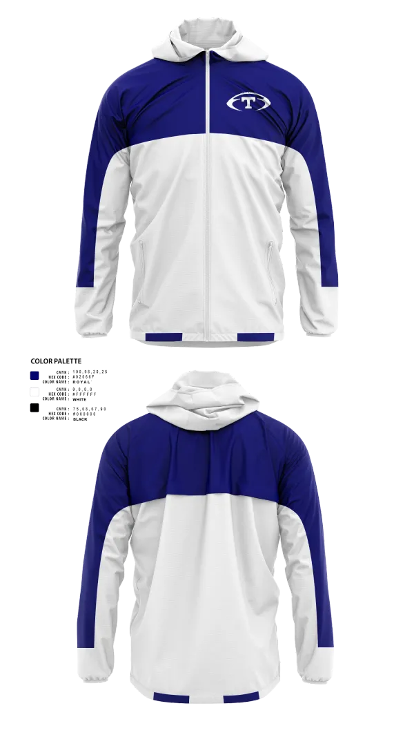 Windbreaker, Toutle Lake Football, , Teamtime, Team time, sublimation, custom sports apparel, team uniforms, spirit wear, spiritwear, sports uniforms, custom shirts, team store, custom team store, fundraiser sports, apparel fundraiser