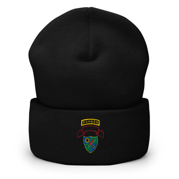 75 Ranger regiment Cuffed Beanie | Yupoong 1501KC