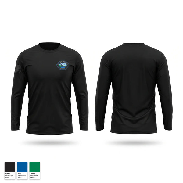 Long Sleeve Performance Shirt, Gold Graves, Police, Teamtime, Team time, sublimation, custom sports apparel, team uniforms, spirit wear, spiritwear, sports uniforms, custom shirts, team store, custom team store, fundraiser sports, apparel fundraiser