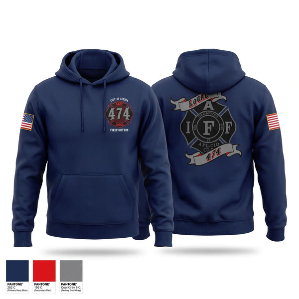 Hoodie, Elyria Fire Department, Fire Department, Teamtime, Team time, sublimation, custom sports apparel, team uniforms, spirit wear, spiritwear, sports uniforms, custom shirts, team store, custom team store, fundraiser sports, apparel fundraiser