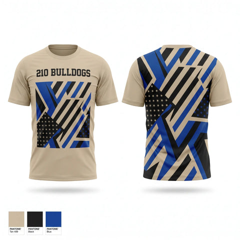 Short Sleeve Performance Shirt, 210 Bulldogs, Baseball, Teamtime, Team time, sublimation, custom sports apparel, team uniforms, spirit wear, spiritwear, sports uniforms, custom shirts, team store, custom team store, fundraiser sports, apparel fundraiser