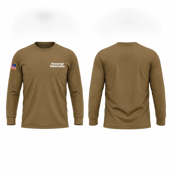 Long Sleeve Performance Shirt, Personal Minimalist, Army, Teamtime, Team time, sublimation, custom sports apparel, team uniforms, spirit wear, spiritwear, sports uniforms, custom shirts, team store, custom team store, fundraiser sports, apparel fundraiser