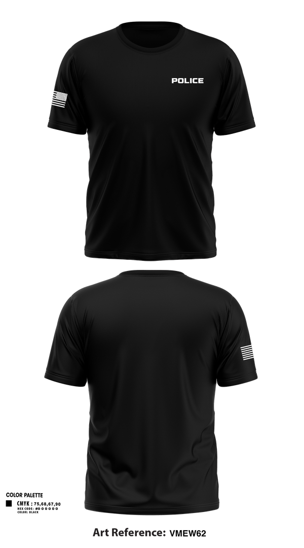 Old School Cotton Feel Shirt, POLICE, Police, Teamtime, Team time, sublimation, custom sports apparel, team uniforms, spirit wear, spiritwear, sports uniforms, custom shirts, team store, custom team store, fundraiser sports, apparel fundraiser