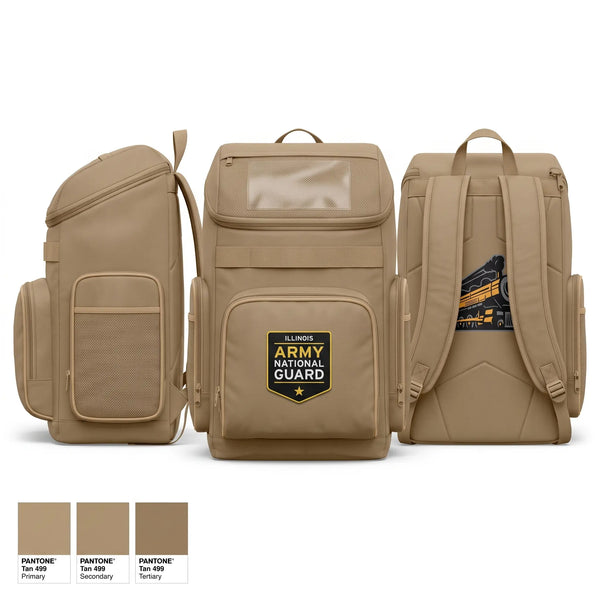 Gear Bag, Lima Locomotives, Army, Teamtime, Team time, sublimation, custom sports apparel, team uniforms, spirit wear, spiritwear, sports uniforms, custom shirts, team store, custom team store, fundraiser sports, apparel fundraiser