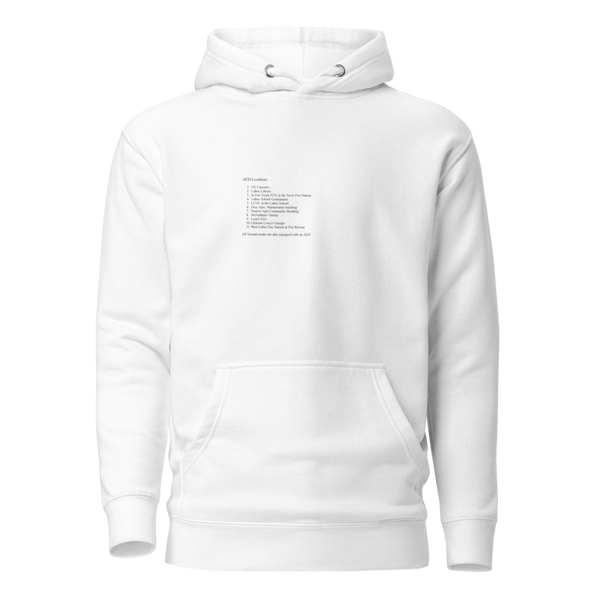 Unisex Hoodie - 1 - White