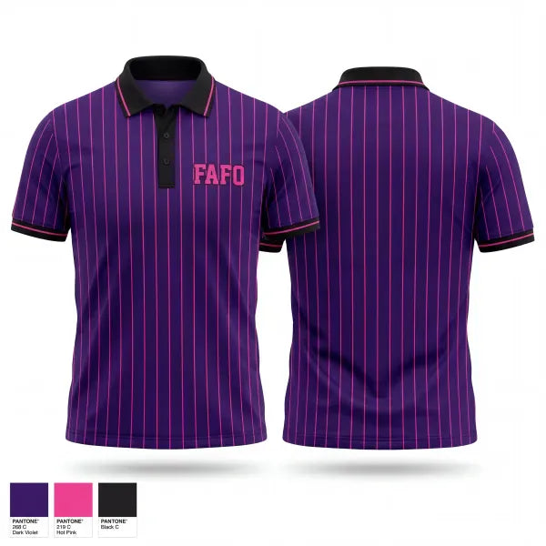 Short Sleeve Performance Polo, F.A.F.O, Baseball, Teamtime, Team time, sublimation, custom sports apparel, team uniforms, spirit wear, spiritwear, sports uniforms, custom shirts, team store, custom team store, fundraiser sports, apparel fundraiser