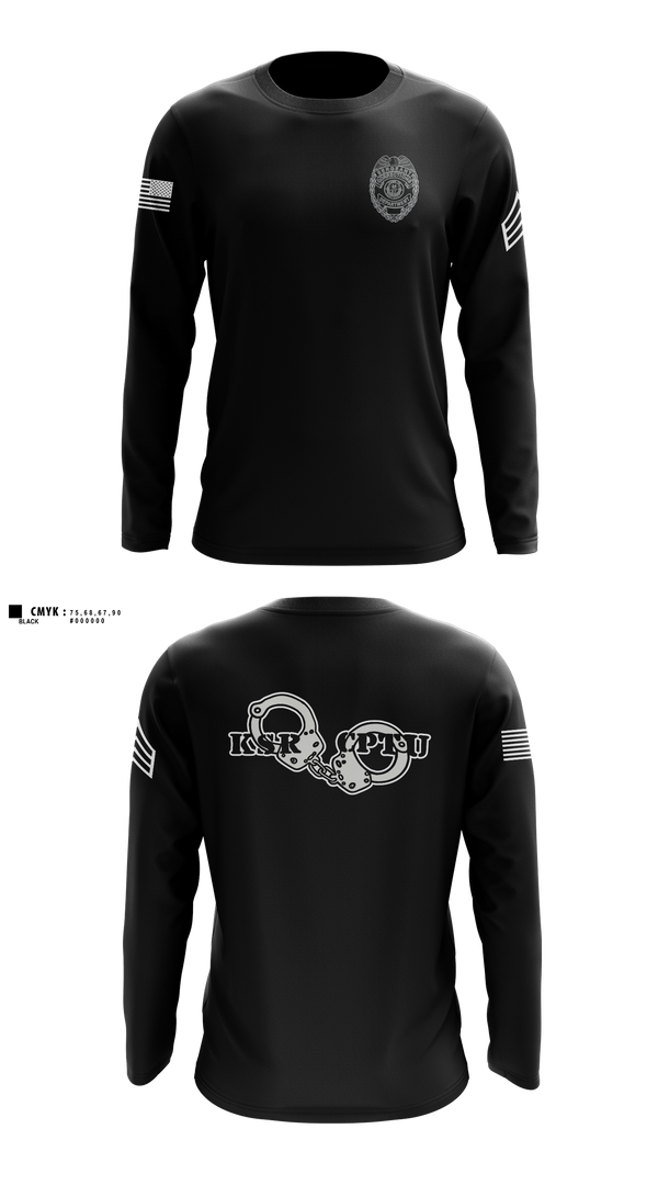 Long Sleeve Performance Shirt, KYDOC, Police, Teamtime, Team time, sublimation, custom sports apparel, team uniforms, spirit wear, spiritwear, sports uniforms, custom shirts, team store, custom team store, fundraiser sports, apparel fundraiser