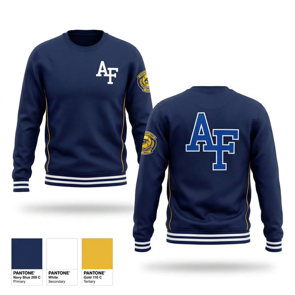 Crew Neck Sweatshirt, AF Panthers, Softball, Teamtime, Team time, sublimation, custom sports apparel, team uniforms, spirit wear, spiritwear, sports uniforms, custom shirts, team store, custom team store, fundraiser sports, apparel fundraiser