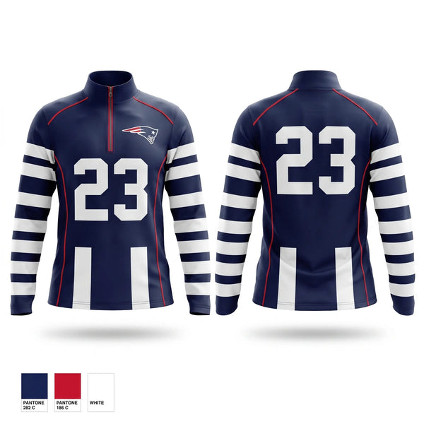 Quarter Zip Jacket, Junior Patriots, , Teamtime, Team time, sublimation, custom sports apparel, team uniforms, spirit wear, spiritwear, sports uniforms, custom shirts, team store, custom team store, fundraiser sports, apparel fundraiser