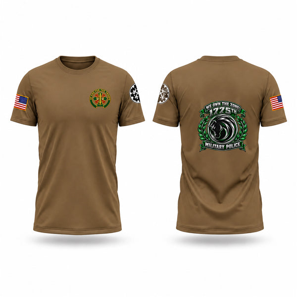 Old School Cotton Feel Shirt, 1775th MP Co, National Guard, Teamtime, Team time, sublimation, custom sports apparel, team uniforms, spirit wear, spiritwear, sports uniforms, custom shirts, team store, custom team store, fundraiser sports, apparel fundraiser