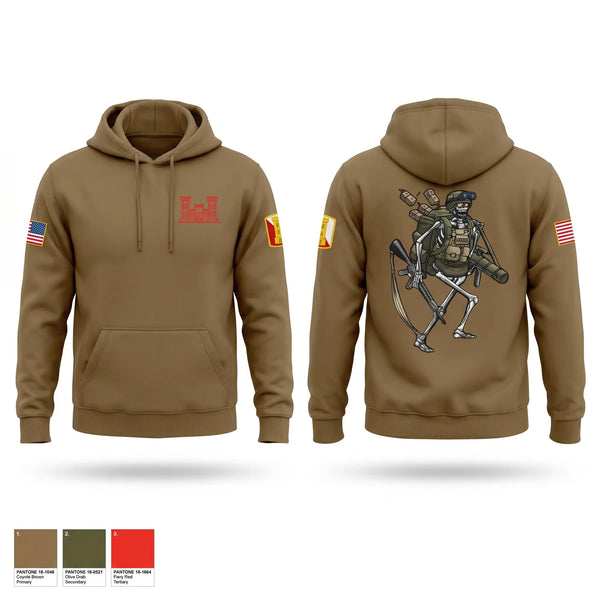 Hoodie, HHC 223rd Engineer Battalion, Army, Teamtime, Team time, sublimation, custom sports apparel, team uniforms, spirit wear, spiritwear, sports uniforms, custom shirts, team store, custom team store, fundraiser sports, apparel fundraiser