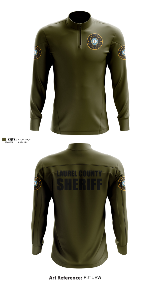 Quarter Zip Jacket, Laurel county sheriffs, Police, Teamtime, Team time, sublimation, custom sports apparel, team uniforms, spirit wear, spiritwear, sports uniforms, custom shirts, team store, custom team store, fundraiser sports, apparel fundraiser