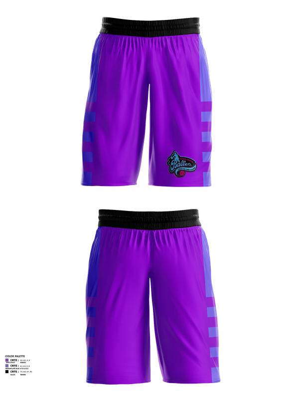 Mens Basketball Shorts, Down South Ballerz, Men's Basketball, Teamtime, Team time, sublimation, custom sports apparel, team uniforms, spirit wear, spiritwear, sports uniforms, custom shirts, team store, custom team store, fundraiser sports, apparel fundraiser
