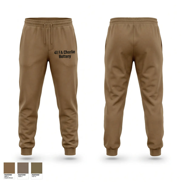 Sweatpants, 4-1 FA Charlie Battery, Army, Teamtime, Team time, sublimation, custom sports apparel, team uniforms, spirit wear, spiritwear, sports uniforms, custom shirts, team store, custom team store, fundraiser sports, apparel fundraiser