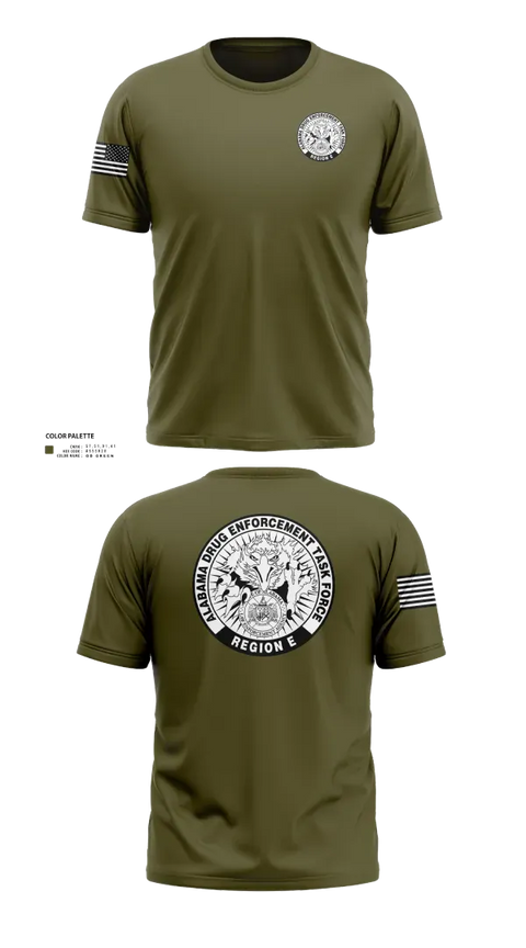 Old School Cotton Feel Shirt, Alabama Drug Enforcement Task Force, Police, Teamtime, Team time, sublimation, custom sports apparel, team uniforms, spirit wear, spiritwear, sports uniforms, custom shirts, team store, custom team store, fundraiser sports, apparel fundraiser