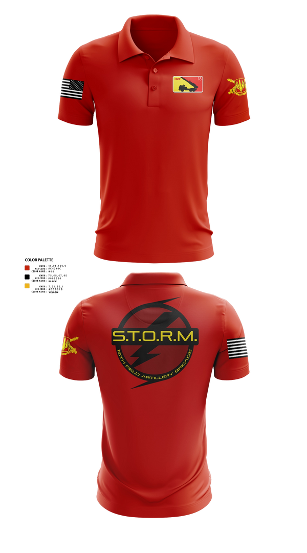 Short Sleeve Performance Polo, H2F STORM, Army, Teamtime, Team time, sublimation, custom sports apparel, team uniforms, spirit wear, spiritwear, sports uniforms, custom shirts, team store, custom team store, fundraiser sports, apparel fundraiser