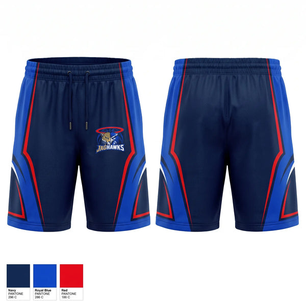 Athletic Shorts With Pockets, JagHawks, Spirit Store, Teamtime, Team time, sublimation, custom sports apparel, team uniforms, spirit wear, spiritwear, sports uniforms, custom shirts, team store, custom team store, fundraiser sports, apparel fundraiser