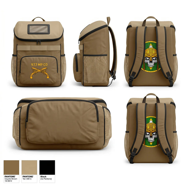 Gear Bag, 977 MP CO, Army, Teamtime, Team time, sublimation, custom sports apparel, team uniforms, spirit wear, spiritwear, sports uniforms, custom shirts, team store, custom team store, fundraiser sports, apparel fundraiser