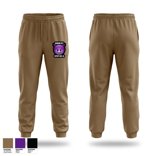 Sweatpants, Demon PLT, Army, Teamtime, Team time, sublimation, custom sports apparel, team uniforms, spirit wear, spiritwear, sports uniforms, custom shirts, team store, custom team store, fundraiser sports, apparel fundraiser