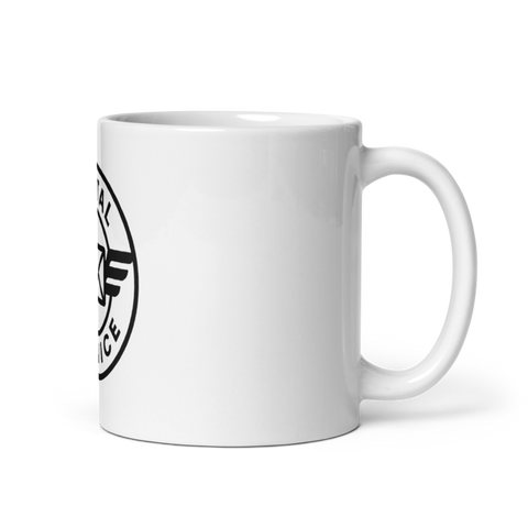 809th AG CO 82981564 White Glossy Mug - Large