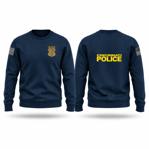 Crew Neck Sweatshirt, Violent Crimes Squad (District Four), Police, Teamtime, Team time, sublimation, custom sports apparel, team uniforms, spirit wear, spiritwear, sports uniforms, custom shirts, team store, custom team store, fundraiser sports, apparel fundraiser