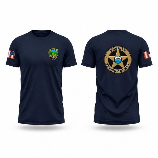 Short Sleeve Performance Shirt, Sevier County, Police, Teamtime, Team time, sublimation, custom sports apparel, team uniforms, spirit wear, spiritwear, sports uniforms, custom shirts, team store, custom team store, fundraiser sports, apparel fundraiser
