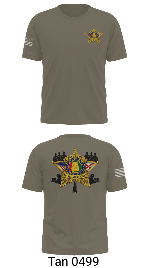 Short Sleeve Performance Shirt, Bruiser Shift, Police, Teamtime, Team time, sublimation, custom sports apparel, team uniforms, spirit wear, spiritwear, sports uniforms, custom shirts, team store, custom team store, fundraiser sports, apparel fundraiser